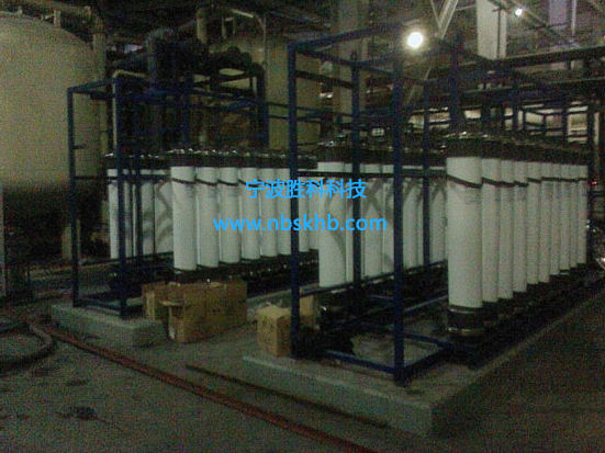 上海某外資公司硅晶體研磨廢水3000TD中水回用系統介紹